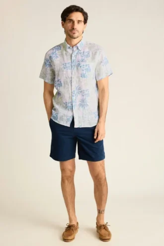 Men’s Short Sleeve Button up Shirt by Bonobos | Elevated Montauk Style