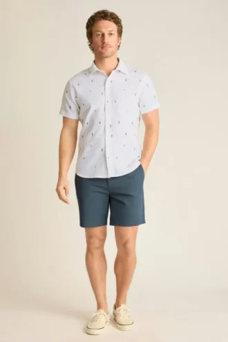 Men’s Short Sleeve Button up Shirt by Bonobos | Elevated Montauk Style