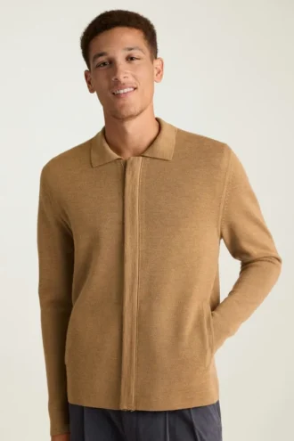 Men’s Sweater Bomber by Bonobos | Merino Knit Bomber Jacket Style