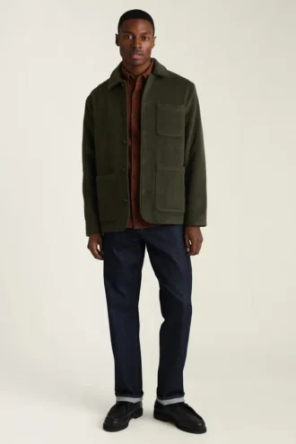 Men’s Wool Chore Jacket by Bonobos | Cashmere Blend Luxe Workwear