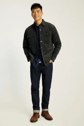 Mens Cord Quilted Jacket | Quilted Corduroy Outerwear