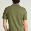 Mens Linen Polo Shirt