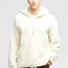 Mens Sherpa Half-Zip Hoodie