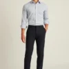 Mens Stretch Wool Dress Pants