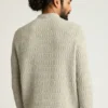 Merino Blend Mock Neck Sweater