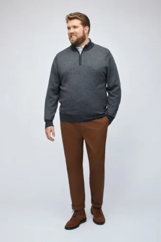 Merino Half-Zip Sweater Extended Sizes