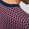 Merino Jacquard Crew Neck Sweater