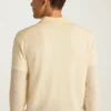 Merino Long Sleeve Sweater Polo