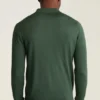 Merino Long Sleeve Sweater Polo
