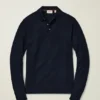Merino Long Sleeve Sweater Polo