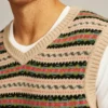 Merino Wool Fair Isle Sweater Vest