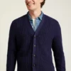 Open Knit Cotton Cardigan