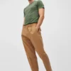 Pleated Stretch Chinos
