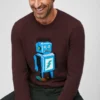 Robot Crew Neck Sweater