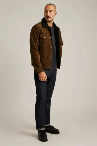 Sherpa Lined Cord Jacket