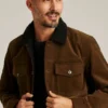 Sherpa Lined Cord Jacket