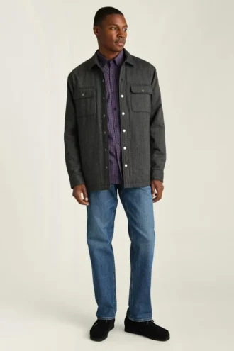 Shirt Jacket for Men by Bonobos | Italian Brushed Twill Shacket