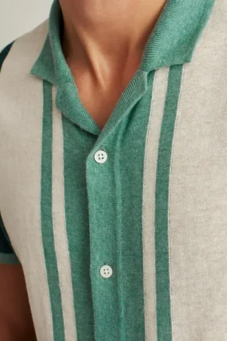 Short Sleeve Cabana Cardigan