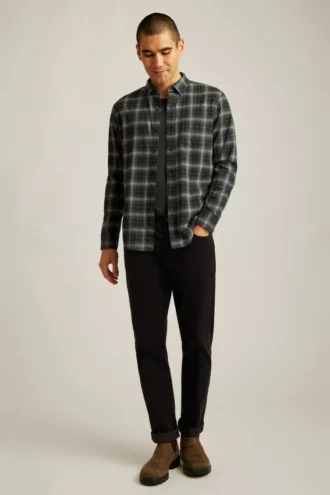 Stretch Lightweight Flannel Shirt