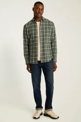 Stretch Lightweight Flannel Shirt