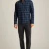 Stretch Lightweight Flannel Shirt