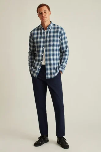 Stretch Lightweight Flannel Shirt