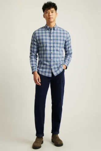Stretch Lightweight Flannel Shirt