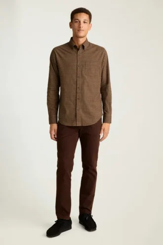 Stretch Lightweight Flannel Shirt