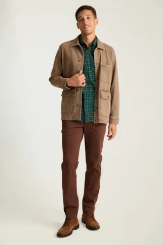 Stretch Lightweight Flannel Shirt