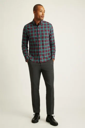 Stretch Lightweight Flannel Shirt