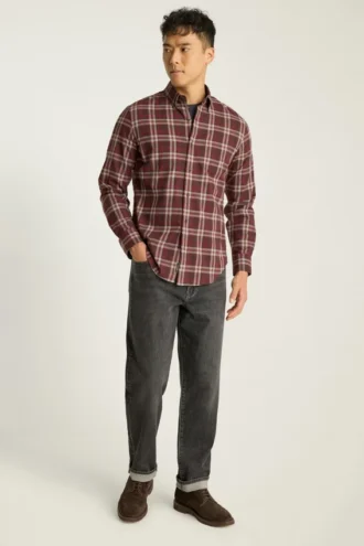 Stretch Lightweight Flannel Shirt