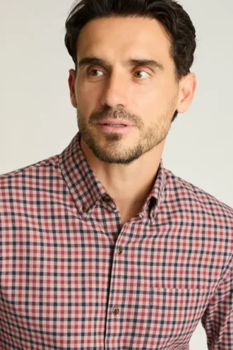 Stretch Lightweight Flannel Shirt