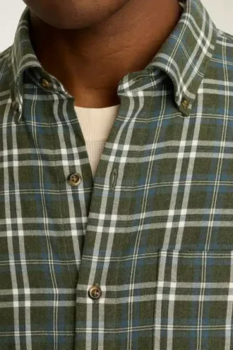 Stretch Lightweight Flannel Shirt