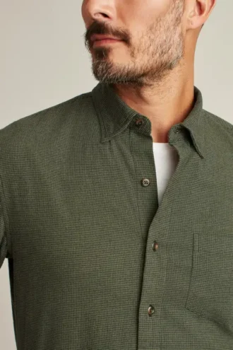 Stretch Lightweight Flannel Shirt