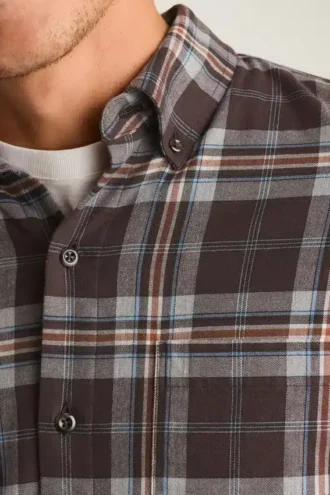 Stretch Lightweight Flannel Shirt