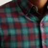 Stretch Lightweight Flannel Shirt