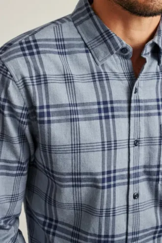 Stretch Lightweight Flannel Shirt