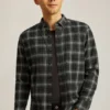 Stretch Lightweight Flannel Shirt