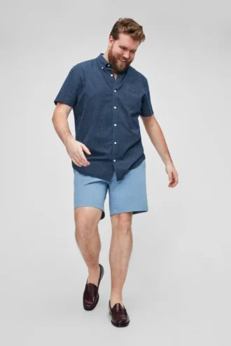 Stretch Washed Chino Shorts Extended Sizes