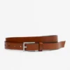 Suede Lined Leather Belt