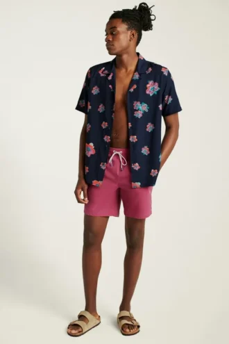 Sun-Faded Riviera Mens Swim Trunks