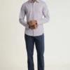Tech Pique Button Down Shirt