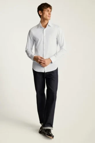 Tech Pique Button Down Shirt