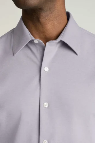 Tech Pique Button Down Shirt
