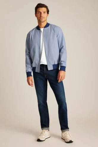 The Chambray Boulevard Bomber