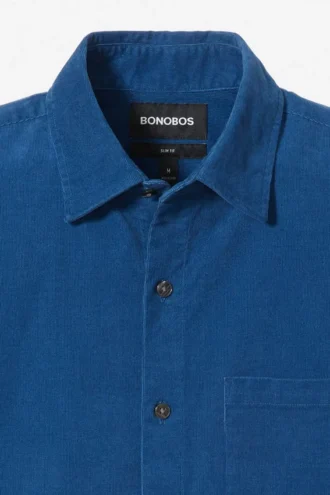 The Cord Shirt – Classic Mens Corduroy Shirt in Extended Sizes