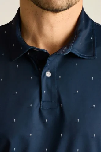 The Performance Golf Polo Shirt: Solid & Striped