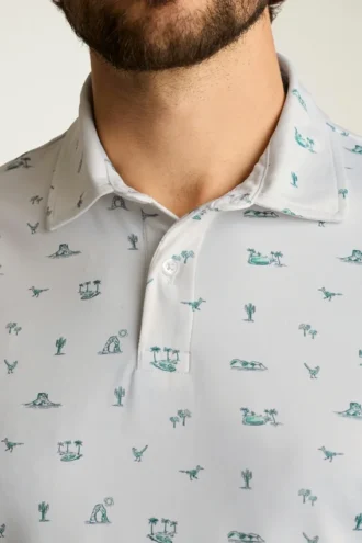 The Performance Golf Polo Shirt: Solid & Striped