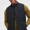 The Quilted Stretch Wool Vest