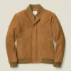 The Suede Bomber Jacket